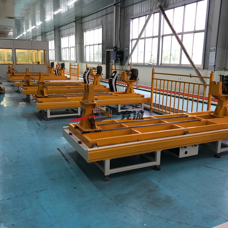 High-voltage switch cabinet production line