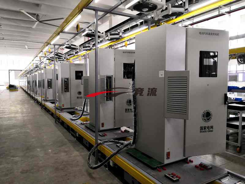 Intelligent charging pile production line